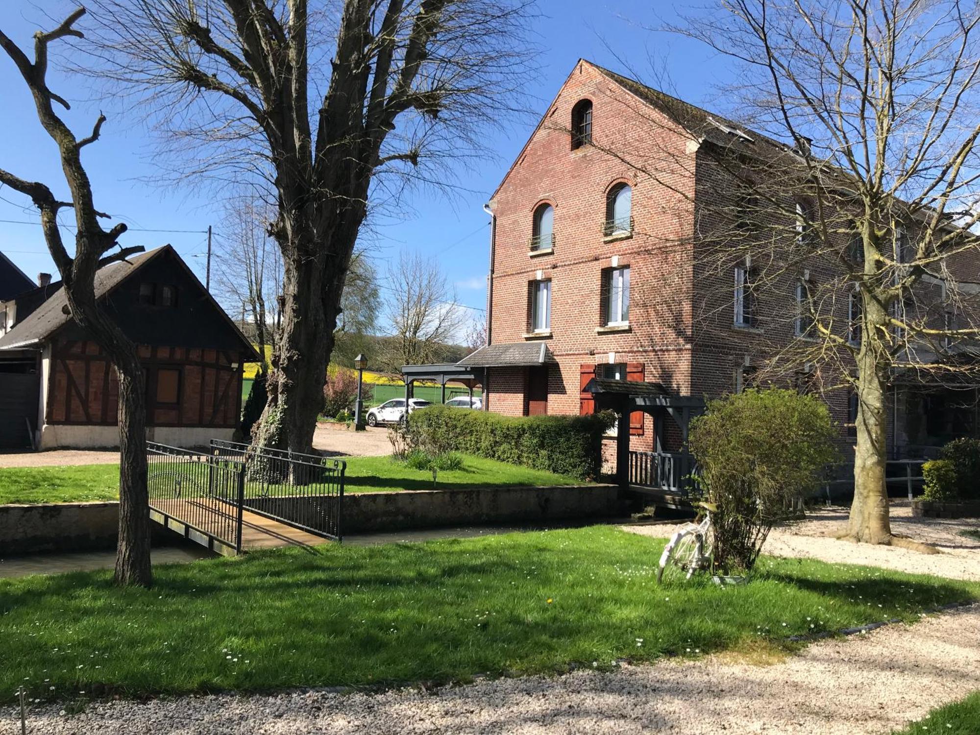Logis - Hotel & Restaurant Moulin Des Forges Saint-Omer-en-Chaussee Luaran gambar
