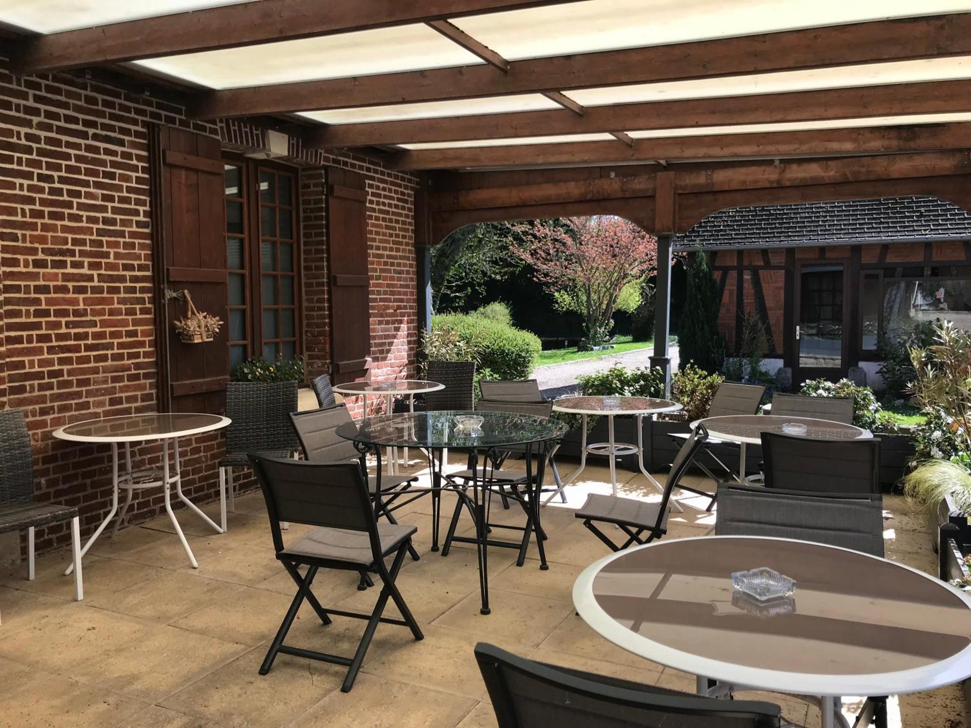 Logis - Hotel & Restaurant Moulin Des Forges Saint-Omer-en-Chaussee Luaran gambar